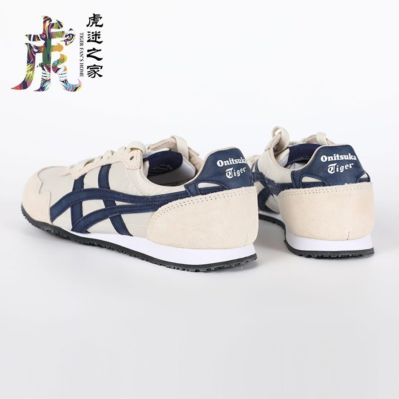 Onitsuka Tiger/鬼塚虎新款SERRANO藏青色男女休闲鞋1183B400-200 - 图2