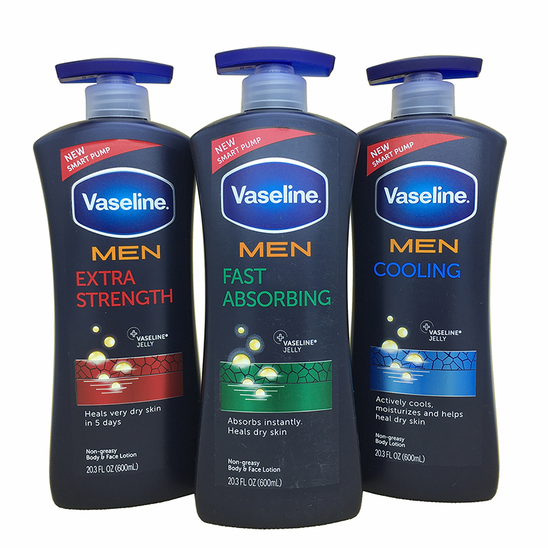 Vaseline body lotion凡士林身体乳男士用保湿干燥止痒润肤露men-图3