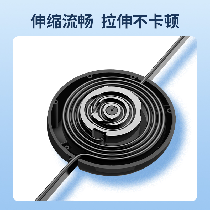 纽曼XS19一拖三快充数据线三合一伸缩线定制LOGO礼品适用于苹果华为小米 - 图3