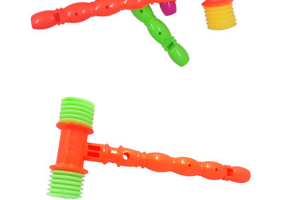 儿童bb锤敲击响锤发声锤敲打可带声音摇床摇铃亲子玩具热卖 虎窝淘