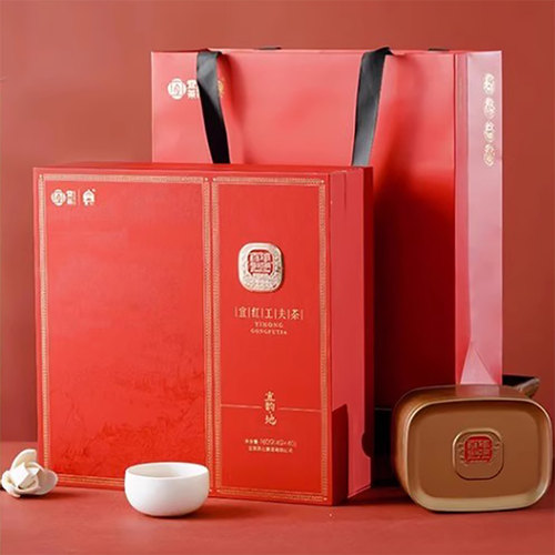 宜茶宜红工夫茶【宜韵地】礼盒特级红茶高档茶叶湖北宜昌红茶特产 - 图2