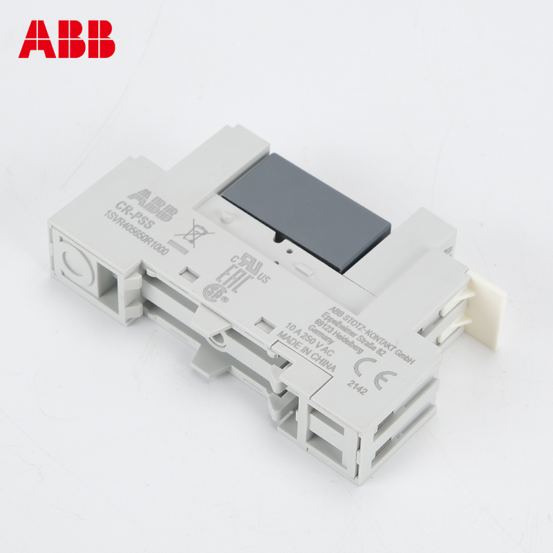ABB中间继电器CR-P024DC2/1小型DC24直流12V交流CR-P230AC1/2底座 - 图1