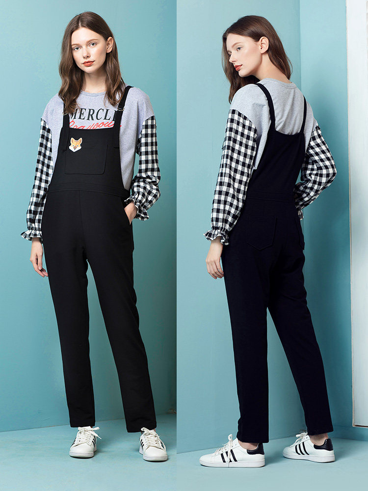 快乐屋孕妇背带裤秋冬加绒外穿潮妈时尚洋气孕妇休闲裤子2026新款,淘宝优惠券,粉丝福利购,淘宝优惠卷