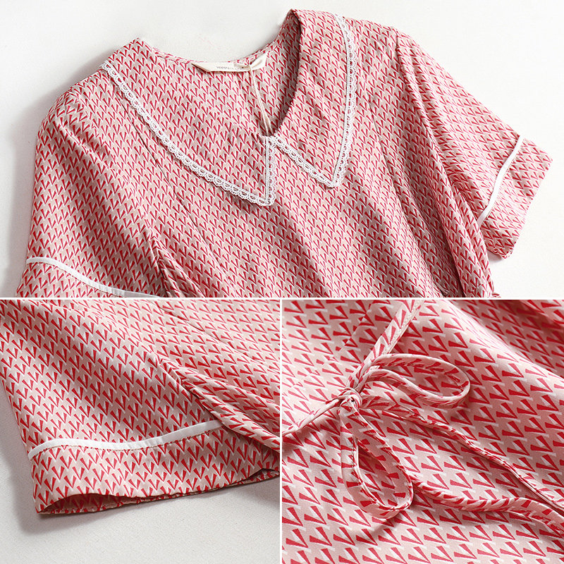 快乐屋孕妇夏装2023新款雪纺长裙 快乐屋连衣裙