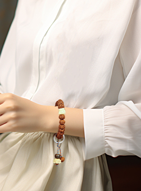 妙韵男女小金刚菩提子手串醒狮