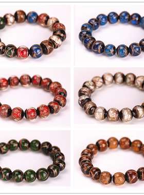 香灰琉璃手串吞金兽一家三口