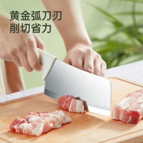 炊大皇菜刀家用厨房切片刀切菜刀切肉刀具厨师刀不锈钢水果刀锋利 - 图2