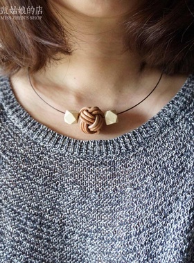 甄姑娘的店独家设计粗不变形木珠