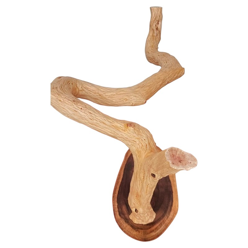 鹦鹉站杆天然随型野梨木树杈木质坚硬耐啃咬纹理清晰鸟笼玩具原木,淘宝优惠券,粉丝福利购,淘宝优惠卷