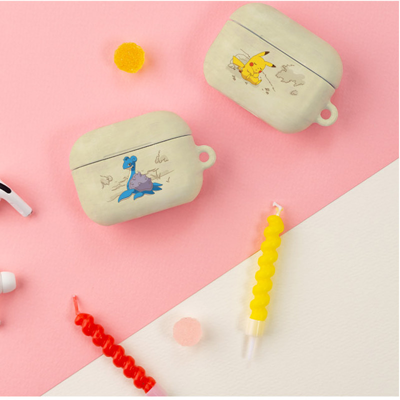 韩国正品宝可梦皮卡丘复古适用苹果Airpods pro3代耳机套硬壳防摔,淘宝优惠券,粉丝福利购,淘宝优惠卷