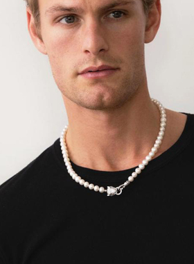 pohier宝喜儿天然珍珠项链