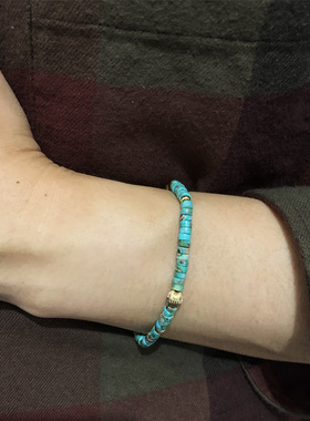 14K包金天然虎眼石手链