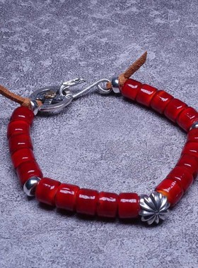 pohier原创小众设计琉璃珠古董