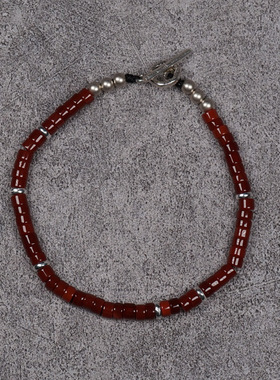 Pohier红玛瑙本命年手串