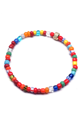 pohier宝喜儿彩色非洲手链贸易珠