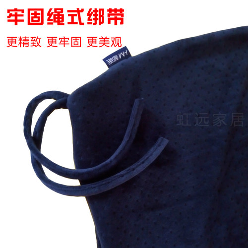 郝眠马蹄形餐椅垫不变形夏季家用可拆洗防滑四季通用记忆棉软坐垫 - 图1