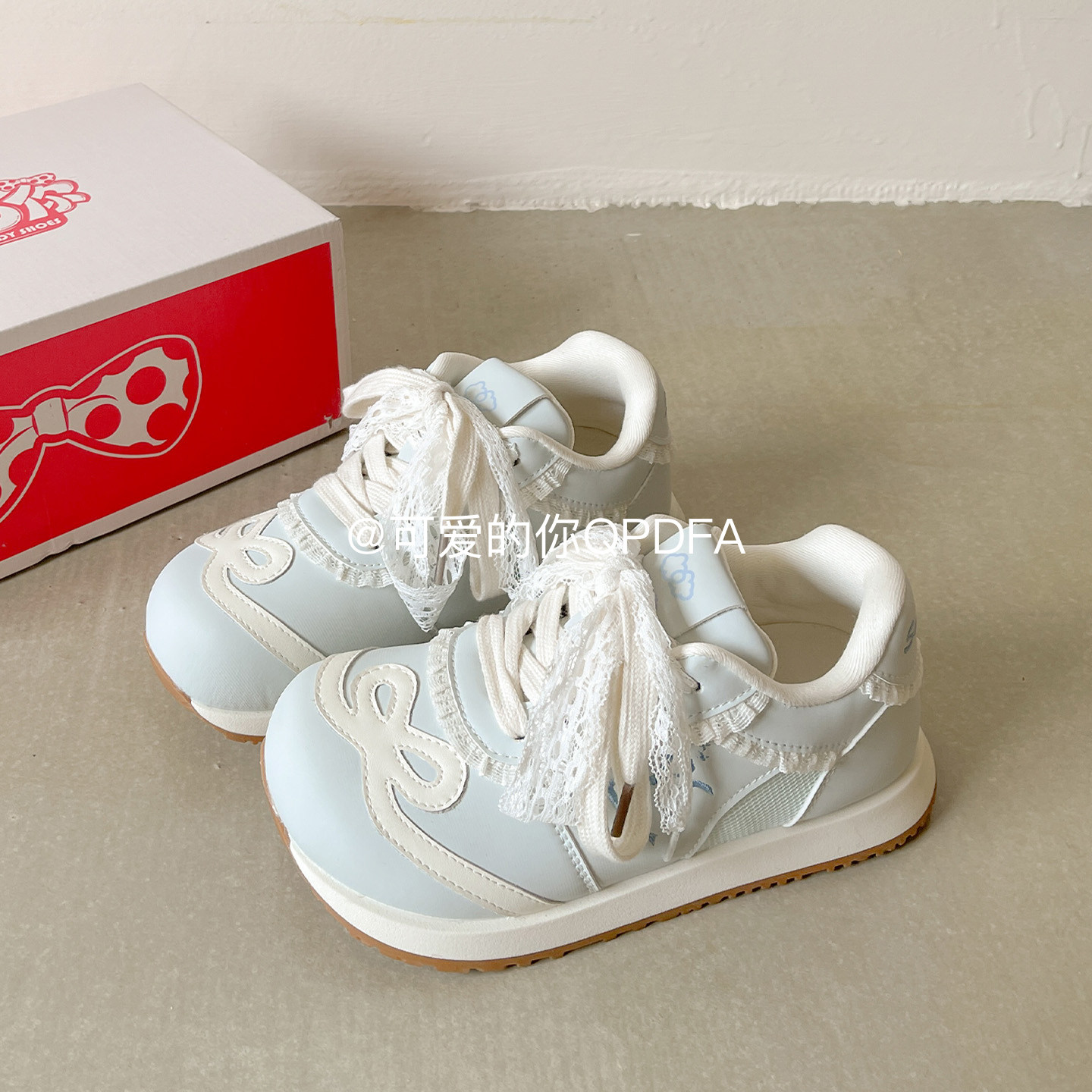 可爱的你厚底阿甘鞋子女2026新款爆款春百搭小白鞋板鞋运动休闲鞋,淘宝优惠券,粉丝福利购,淘宝优惠卷