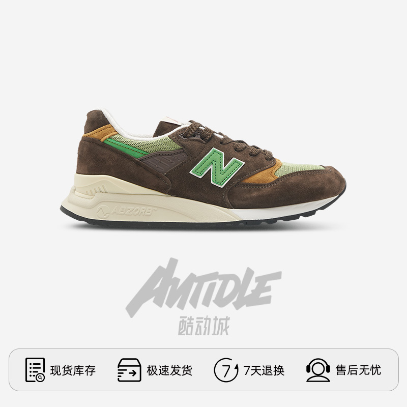 New Balance/新百伦998系列美产复古男女低帮运动休闲鞋U998BG