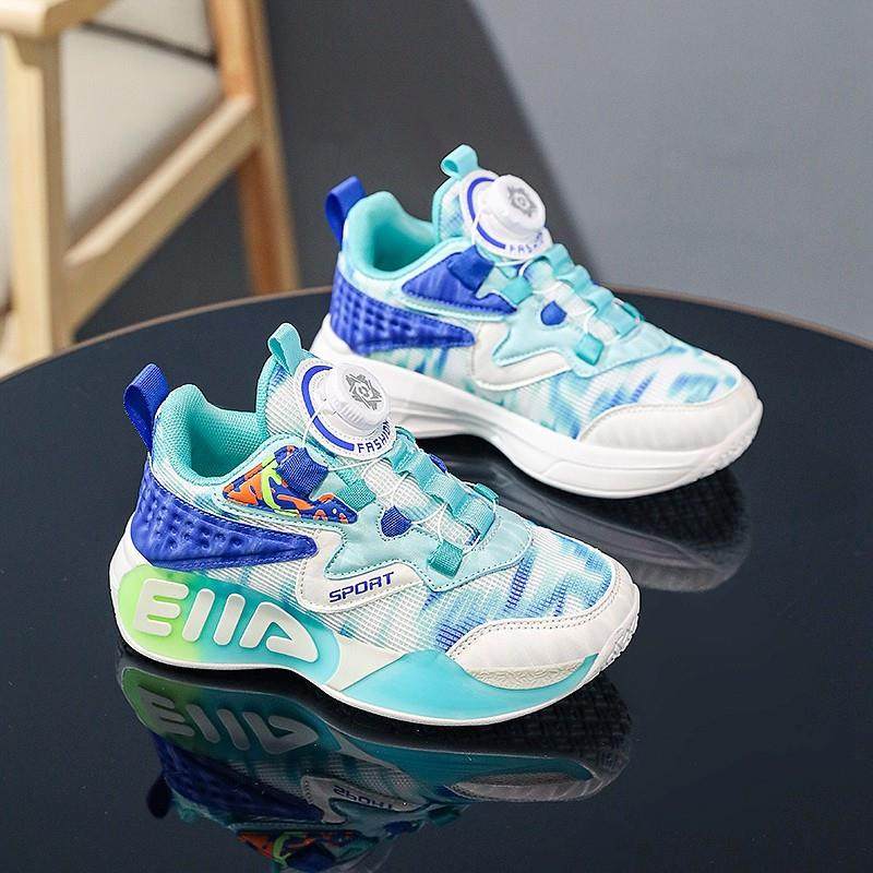 男童鞋子春秋款2025新款儿童网面运动鞋中大童减震耐磨男孩篮球鞋,淘宝优惠券,粉丝福利购,淘宝优惠卷