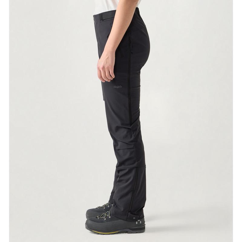 HAGLOFS女士软壳裤防风防水耐磨户外裤高腰长裤登山裤 - 图2