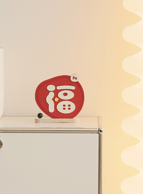 日本环保板材白桦木乔迁之喜新家居布置客厅玄关创意摆件电视柜