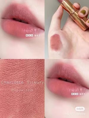 CT口红雾感唇膏吻痕/枕边话小样1.1g 持久丝绒哑光豆沙色提升气色 - 图3