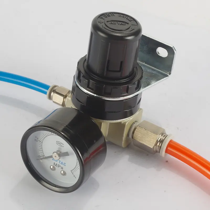 SDR100M51亚德客带锁调压阀SDR100061减压阀SDR20006J1 SDR200081 - 图0