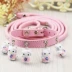 Pet Bell Cổ áo Teddy Bear Yorkshire Bomei Dog Cat Dây xích cổ chó nhỏ - Cat / Dog hàng ngày Neccessities