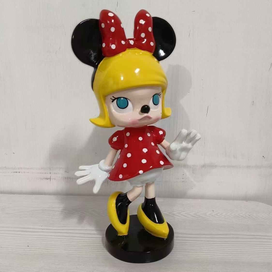 汤姆杰瑞米奇米妮潮玩摆件颜值公仔摆件情侣生日送礼家居潮玩摆件 - 图0