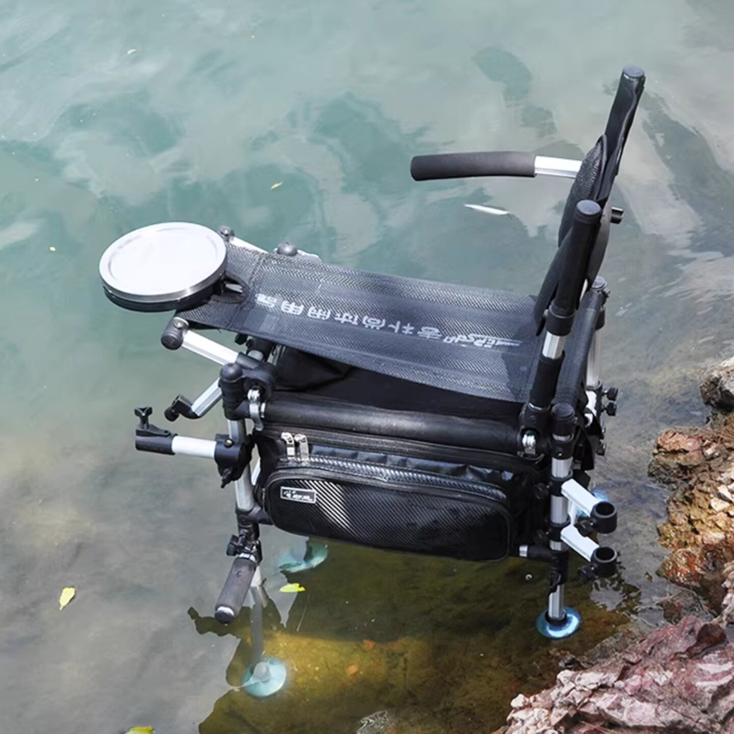 Yezu European style fishing chair aluminum alloy multifunctional portable