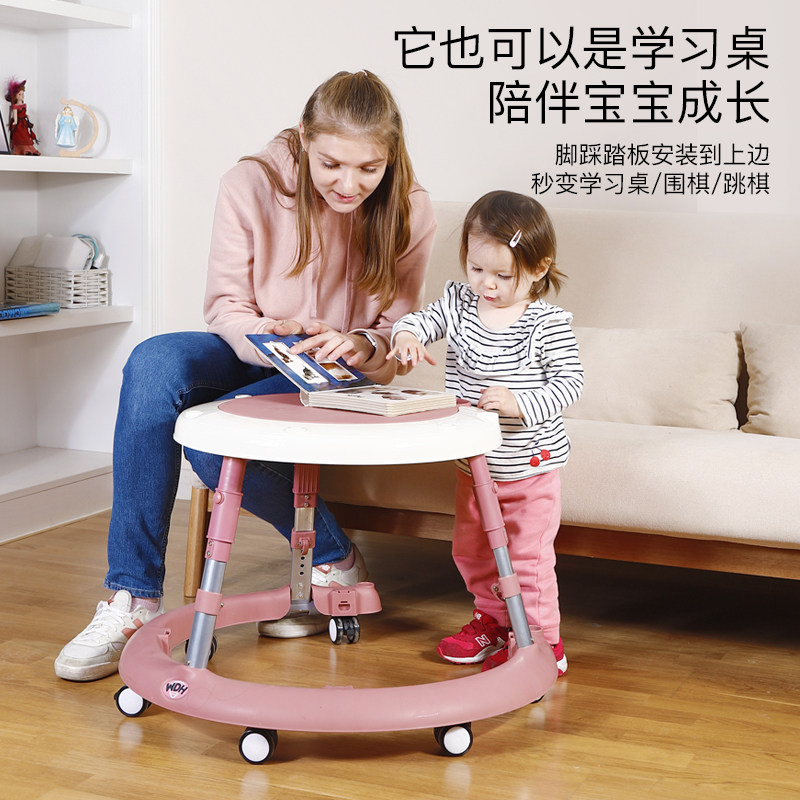 爱朵艾米宝宝学步车手推车防侧翻 爱朵艾米手推学步玩具