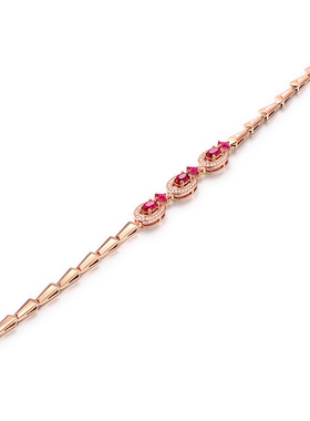 young彩宝系列欧美款镀金镶宝石