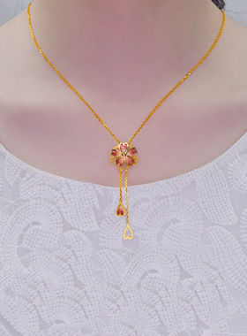 古法传承烧蓝工艺新娘婚嫁首饰