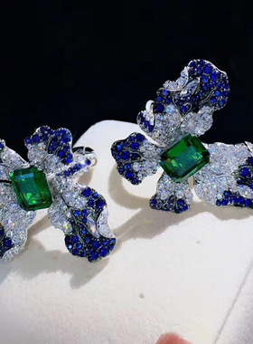 young个性时尚蝴蝶重工超仙戒指