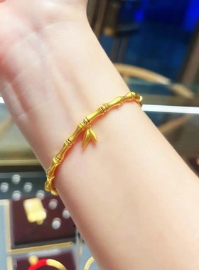 竹节两世欢手链女复古手饰