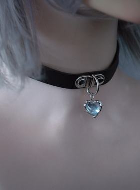 怪糖饰物集原创手工爱心吊坠颈链