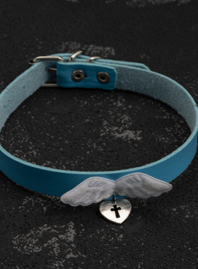 怪糖饰物集仿皮颈链女原创设计