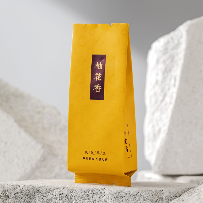 凤凰单丛蜜兰香柚花香锯朵仔八仙公版烫金小泡袋长款15cm乌岽单丛,淘宝优惠券,粉丝福利购,淘宝优惠卷