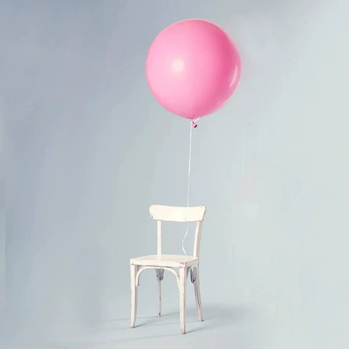 Большой круглый воздушный шар, реквизит для фотографии, 36 дюймов, увеличенная толщина, 18 дюймов