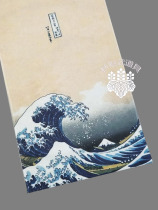 Qiukui Wudao 2 pieces of Kanagawa Surf to customize first name pure cotton printing and dyeing headscarf Japan sword road protection