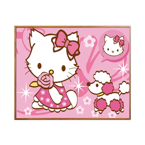 Jiacai Tianyan DIY Цифровая масляная живопись.