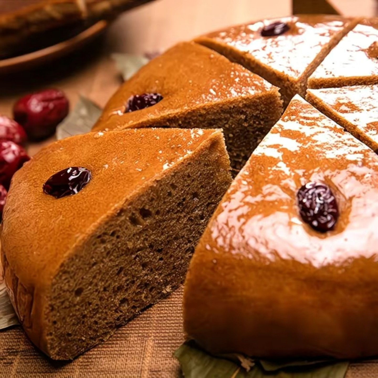 正宗红糖发糕红枣糕400g早餐半成品商用批发速冻加热即食点心冷冻,淘宝优惠券,粉丝福利购,淘宝优惠卷