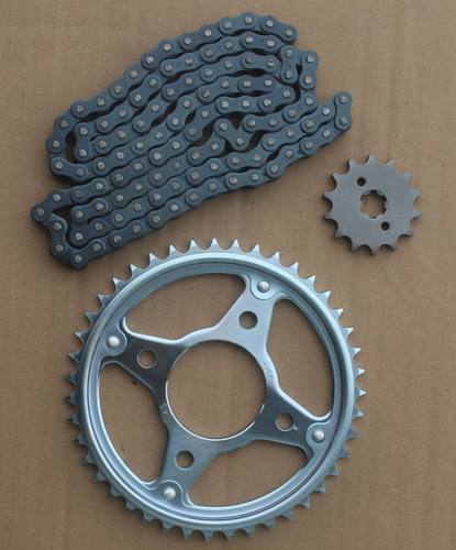 包邮新大洲本田SDH150-F 战神套链|链轮链条摩托车配件原厂正品 - 图3