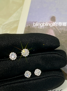 钛合金甜美锆石爆闪耳骨耳蜗钉