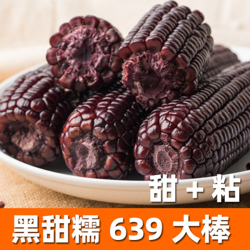黑玉米糯玉米种籽甜加糯玉米种籽粘玉米种籽甜糯早熟四季玉米种孑 - 图2