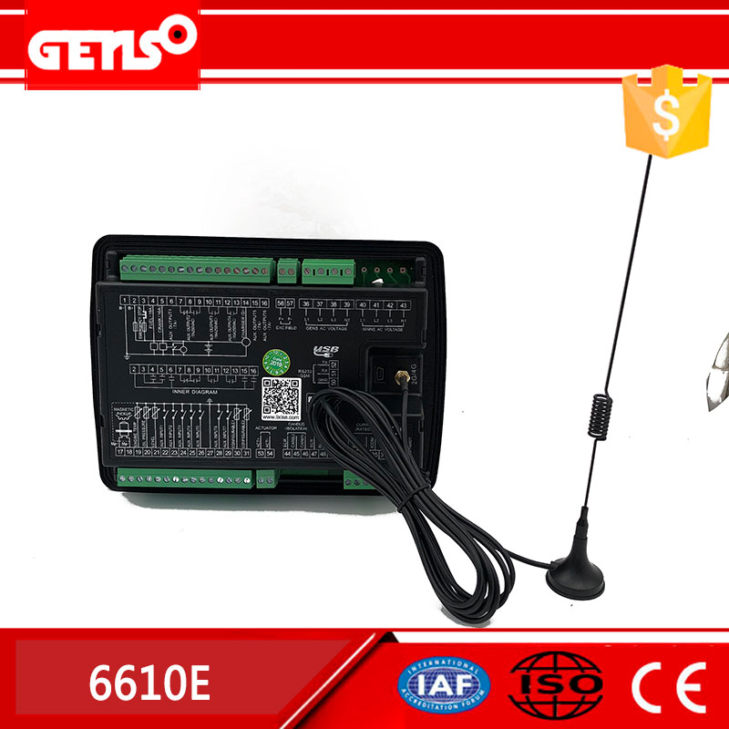 云控制器LXC6610自动化发电机组6620手机自动开机停机.报警.三遥
