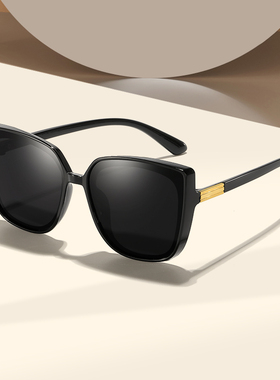 新款方框太阳镜大脸欧美潮流墨镜