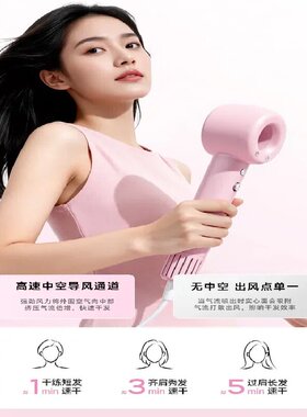 韩国HYUNDAI高速电吹风机家用负离子护发静音速干 强大风力吹风筒