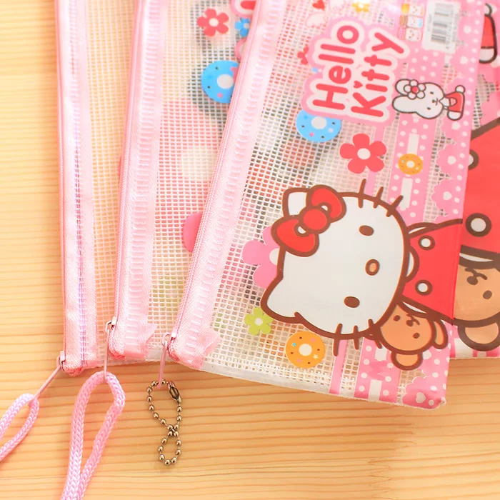 Hello Kitty, канцелярские товары для документов, пенал, Южная Корея