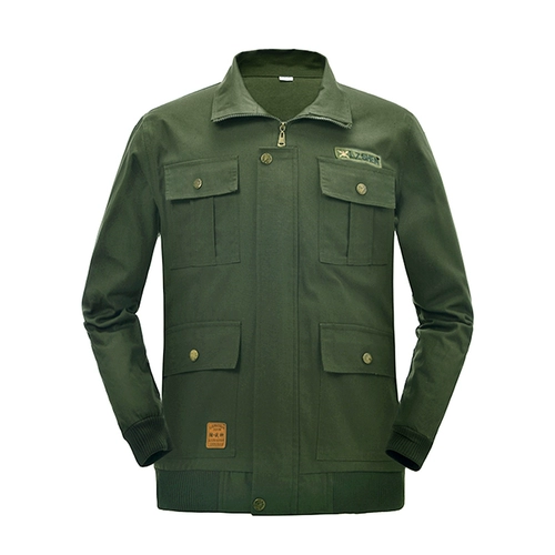 Комбинезон, тонкая хлопковая износостойкая куртка, защита от ожогов